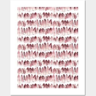 Watercolour Crystals - Rose Quartz Posters and Art